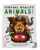 used Abacus Brands Virtual Reality Discovery Gift Set With DK Book, Animals