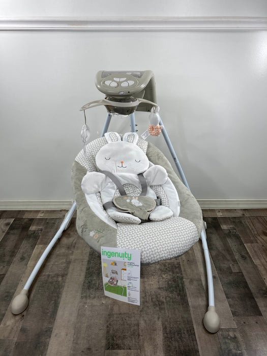 used Ingenuity InLighten Cradling Swing, Twinkle tails
