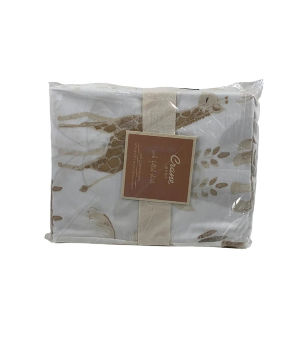 Shop Crane Baby Crib Fitted Sheet, Kendi Safari at GoodBuy Gear