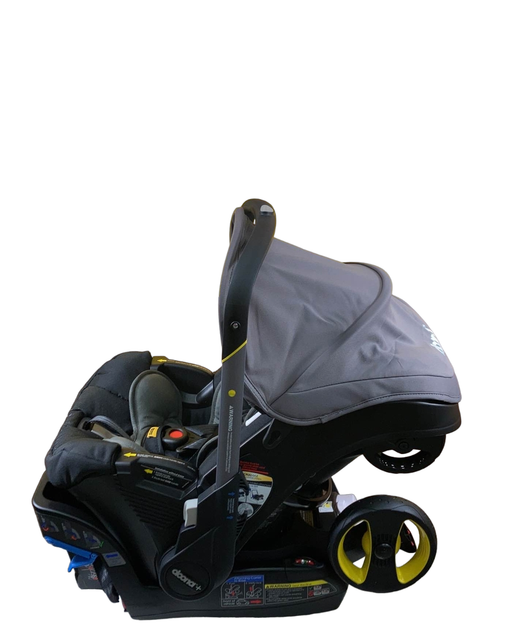 secondhand Doona Infant Car Seat & Stroller Combo, 2022, Grey Hound