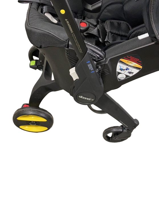 used Doona Infant Car Seat & Stroller-Midnight Edition, 2022