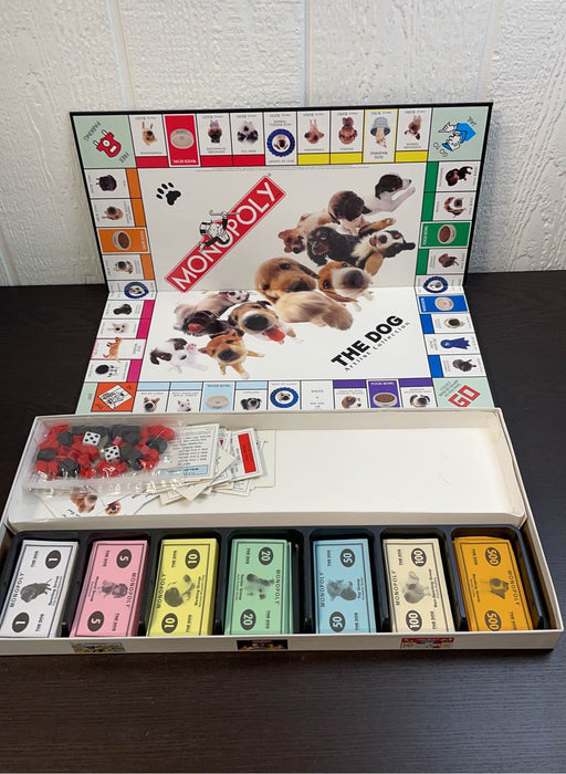 secondhand Usaopoly Monopoly The Dog Artist Collection