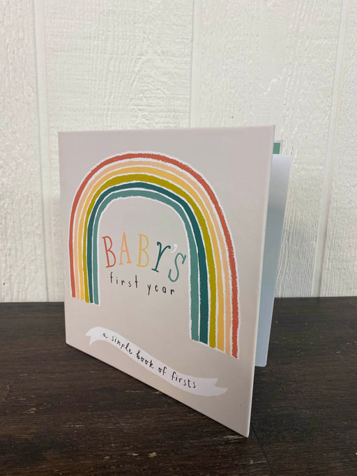 used Lucy Darling Baby’s First Year Little Rainbow Memory Book