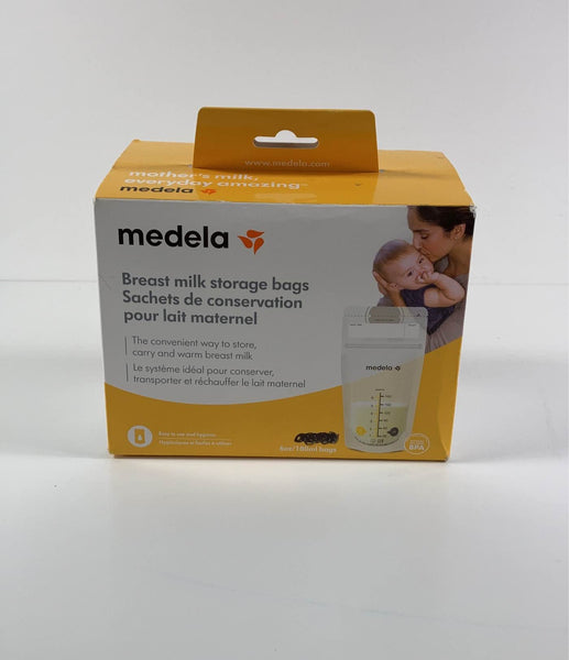 Medela Breast Milk Storage Bags, 100 Count, Ready to Use Breastmilk Bags  for Breastfeeding, Self Standing Bag, Space Saving Flat Profile,  Hygienically