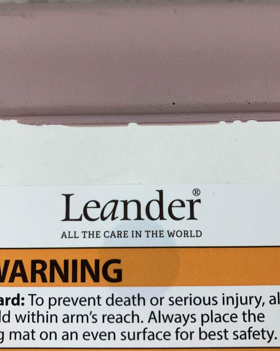 Shop Leander Marty Changing Mat, Wood Rose at GoodBuy Gear