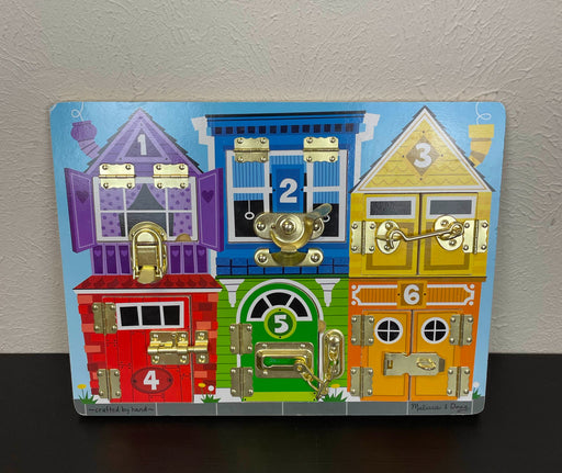 used Melissa & Doug Latches Board