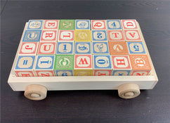 used Uncle Goose Alphabet Blocks