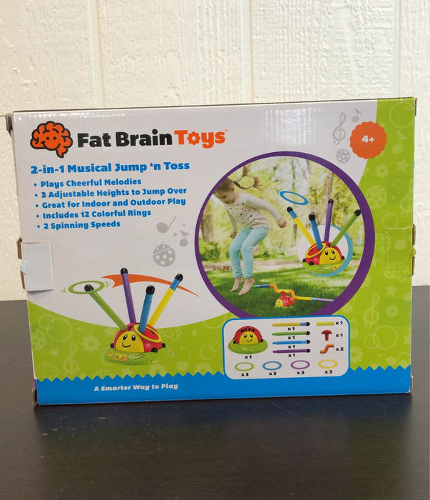 Fat Brain Toys 2-in-1 Musical Jump And Toss