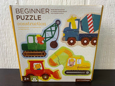 secondhand Petit Collage Beginner Jigsaw Floor Puzzle, Construction