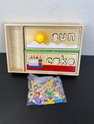 used Melissa & Doug See & Spell Wooden Educational Board