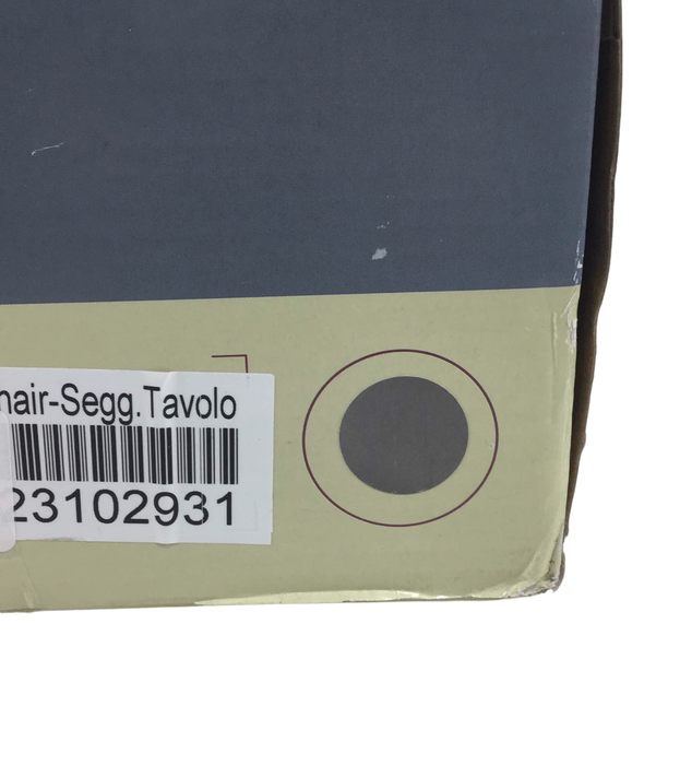 Shop Inglesina Fast Table Chair, Charcoal Gray Melange at GoodBuy Gear