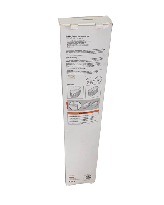 Shop Stokke Sleepi Bed Breathable Mesh Liner, White, V3 at GoodBuy Gear