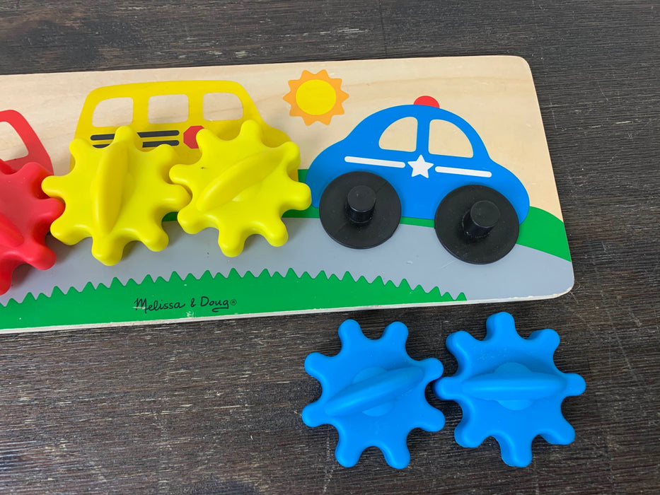 secondhand Melissa & Doug Gear Puzzle