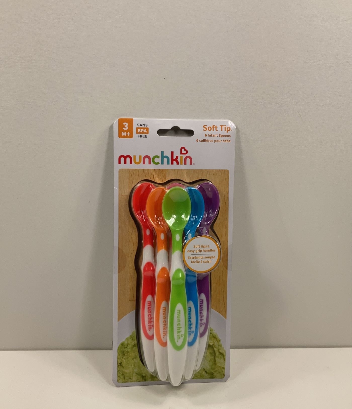 Munchkin Infant Spoons, Soft Tip, 3+ Months, Accessories