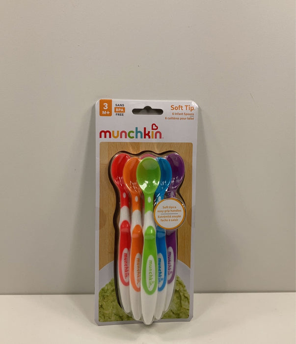 used Munchkin Soft Tip Infant Spoons