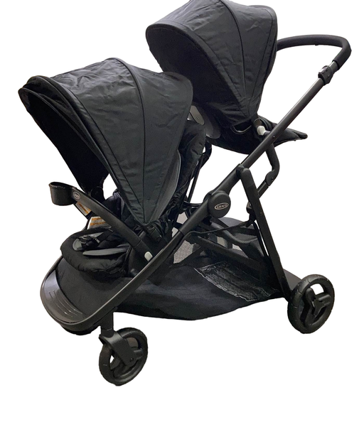 used Graco Ready2Grow LX 2.0 Double Stroller, 2022, Gotham