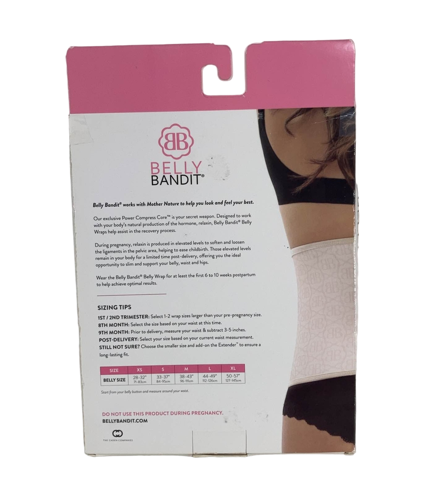 Belly Bandit Original Belly Wrap, XL, Black