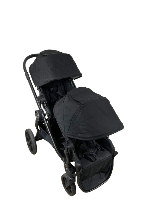 used Baby Jogger City Select 2 Double Stroller, 2022, black