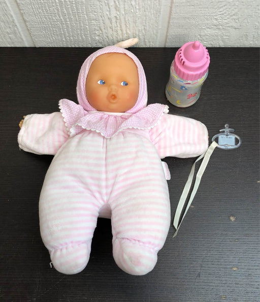 secondhand Corolle Pastel Baby Doll, With Corolle Mon Premier Diaper Backpack