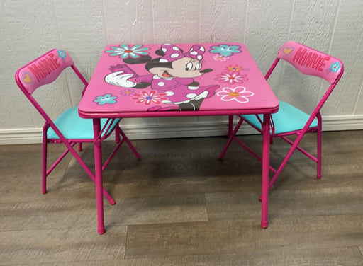 secondhand Disney Folding Table And Chairs