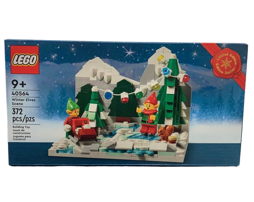 used LEGO Winter Elves Scene