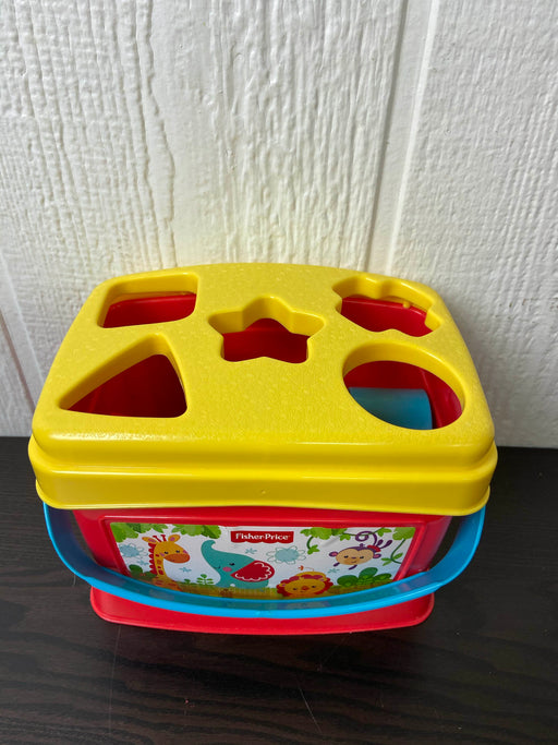 used Fisher Price Brilliant Basics Baby’s First Blocks