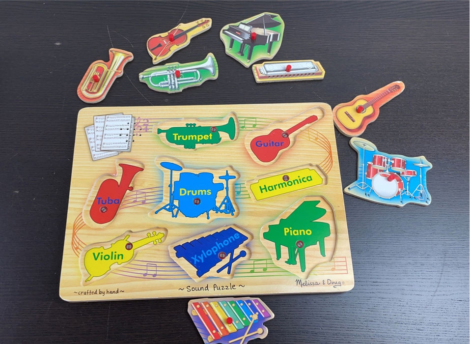 secondhand BUNDLE Melissa & Doug Wooden Puzzles