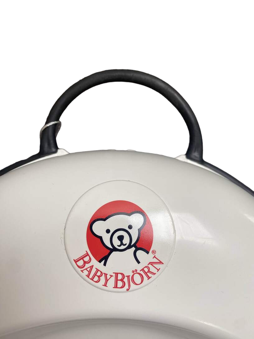 Shop BabyBjorn Toilet Training Seat, White/Black at GoodBuy Gear