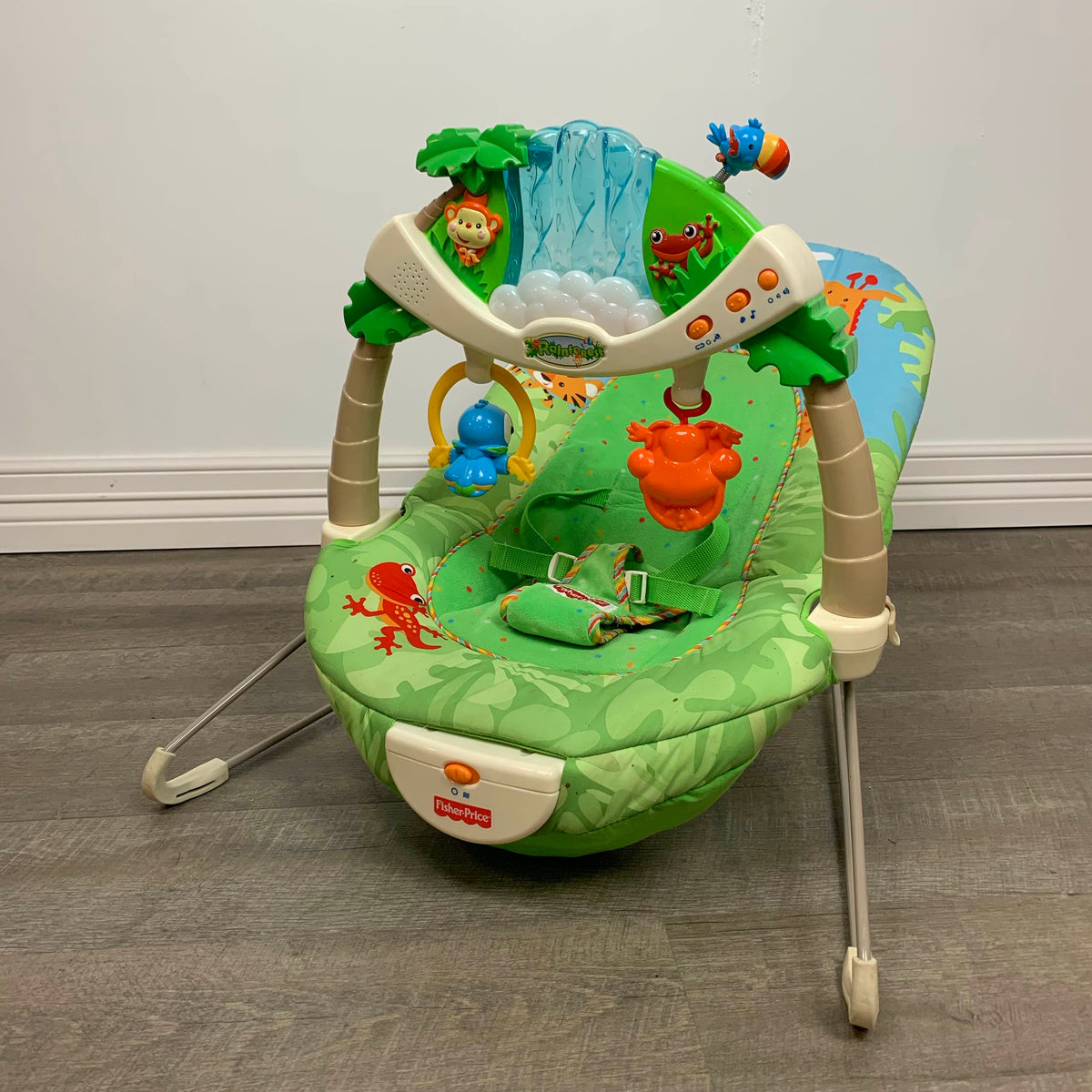 Fisher Price Baby Bouncer, Rainforest1