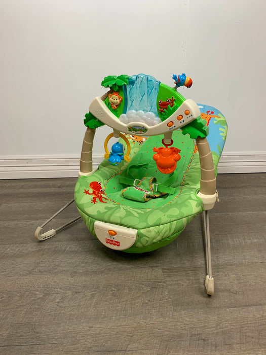 used Fisher Price Baby Bouncer, Rainforest