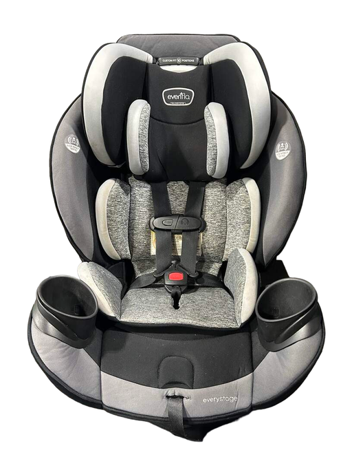 secondhand Evenflo EveryStage DLX All-in-one Convertible Car Seat, 2019 Canyons Gray