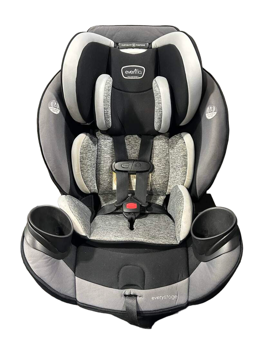 Evenflo EveryStage DLX All-in-one Convertible Car Seat, 2019, Canyons Gray