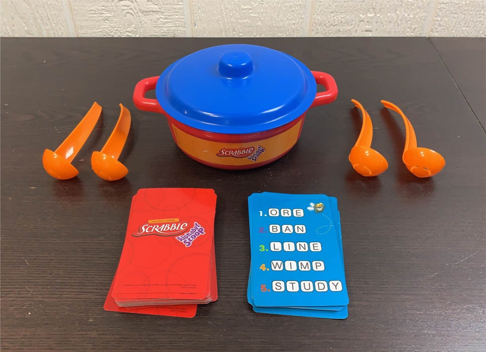 used Hasbro Scrabble Alphabet Scoop