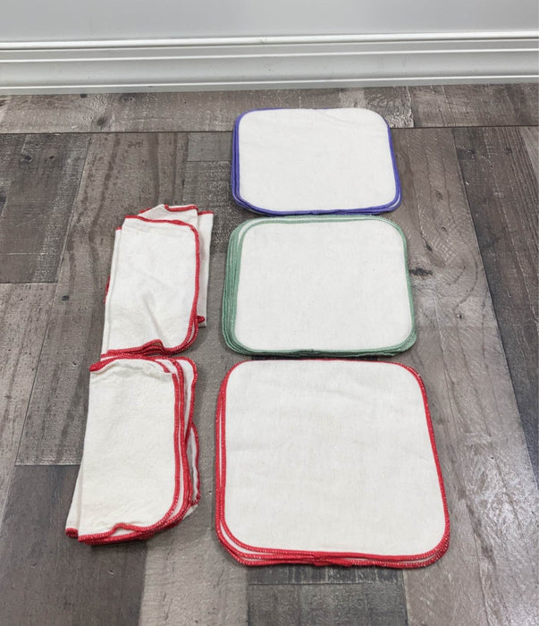 used OsoCozy Flannel Cloth Wipes