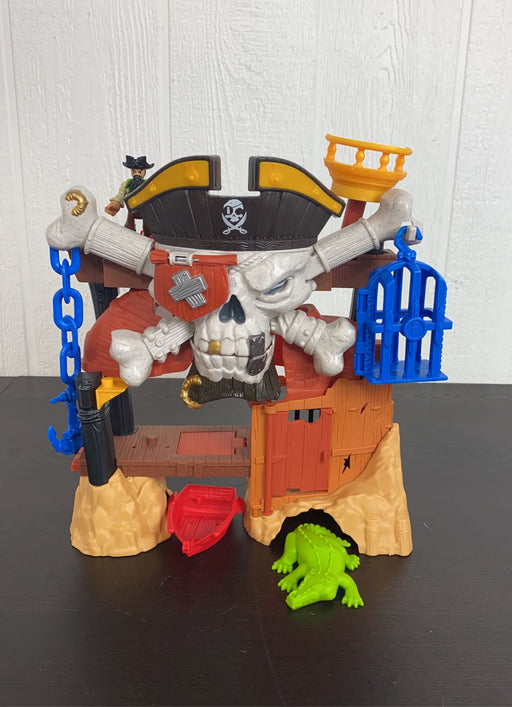 used Fisher Price Imaginext Blackbeard’s Lair Skull