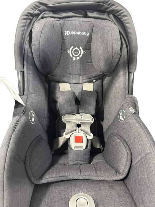 secondhand UPPAbaby MESA Infant Car Seat, 2021, Jordan (Charcoal Melange)