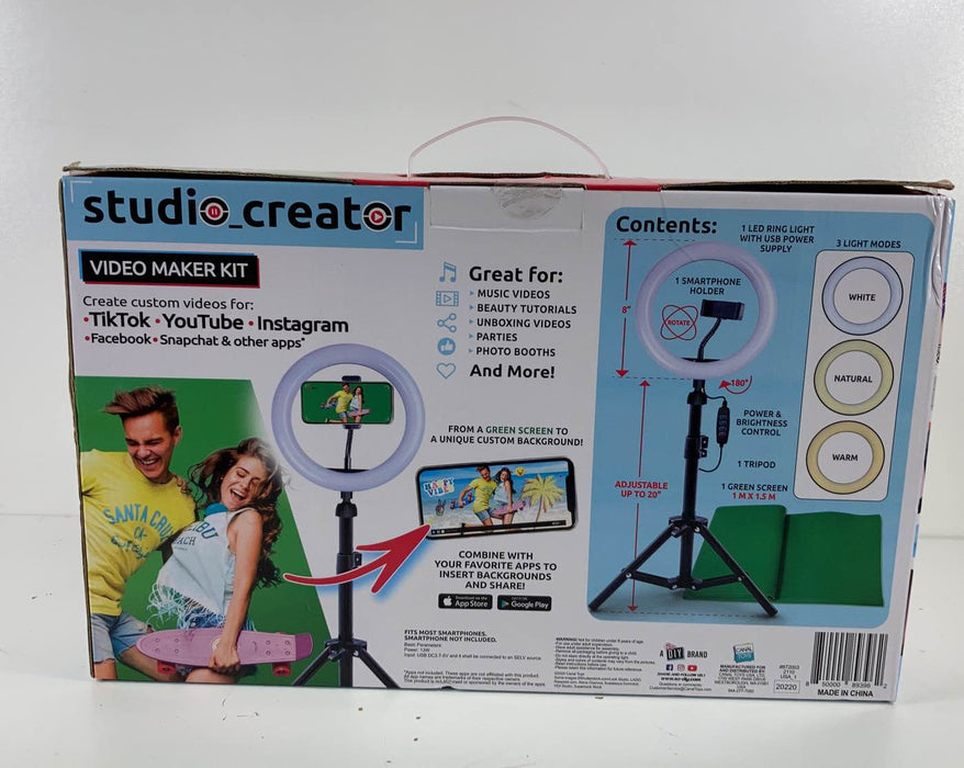 secondhand Studio Creator Video Maker Kit