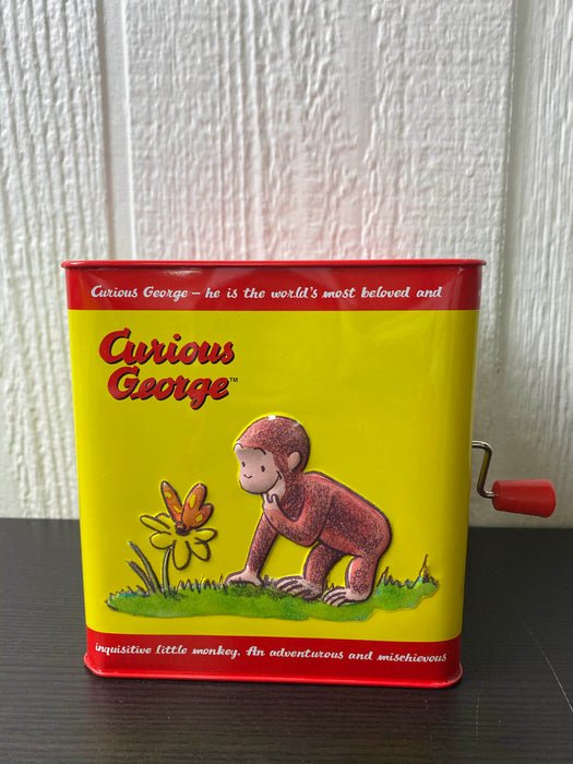 used Schylling Curious George Jack In The Box