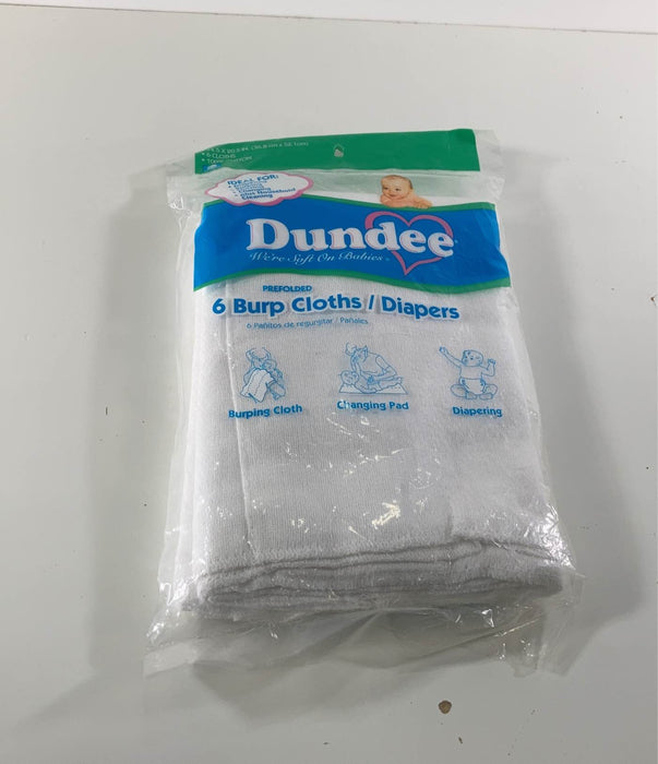 used Dundee Burp Cloths 6pk