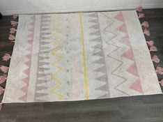 used Lorena Canals Washable Rug, Aztec