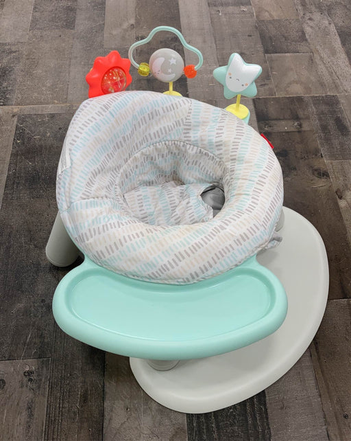 used Skip Hop 2-in-1 Sit-up Activity Baby Chair, Silver Cloud Lining