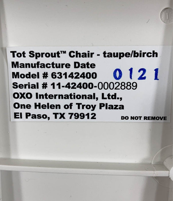 used OXO Tot Sprout High Chair