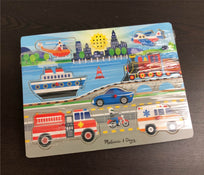 secondhand BUNDLE Melissa & Doug Wooden Puzzles