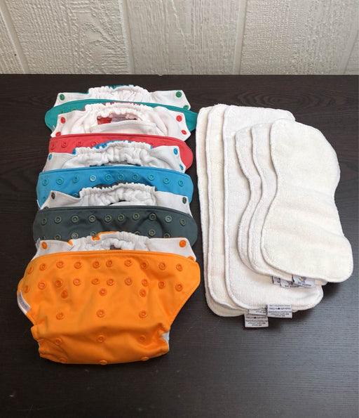 used BUNDLE Rumparooz Cloth Diapers