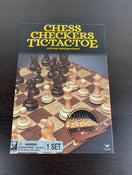 used Cardinal Chess Checkers Tic Tac Toe