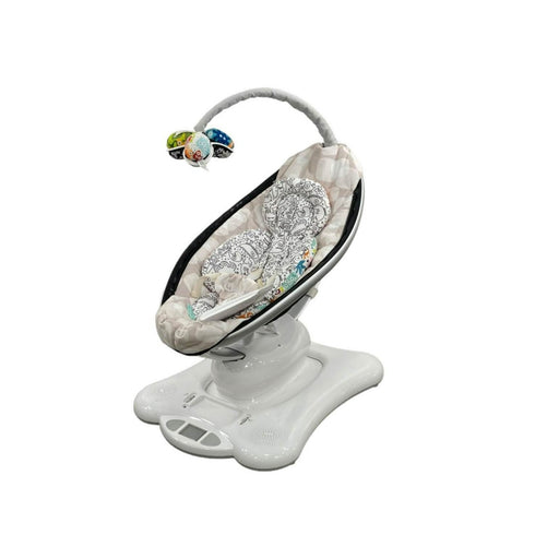 used 4moms MamaRoo 4, Silver Plush