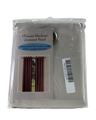Shop Ricardo Trading Ultimate Grommet Panel Blackout Curtain, 56"W x 72"L, Ivory at GoodBuy Gear