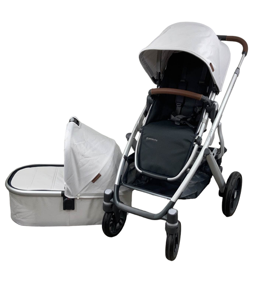 used UPPAbaby VISTA V2 Stroller, Bryce (White Marl), 2022