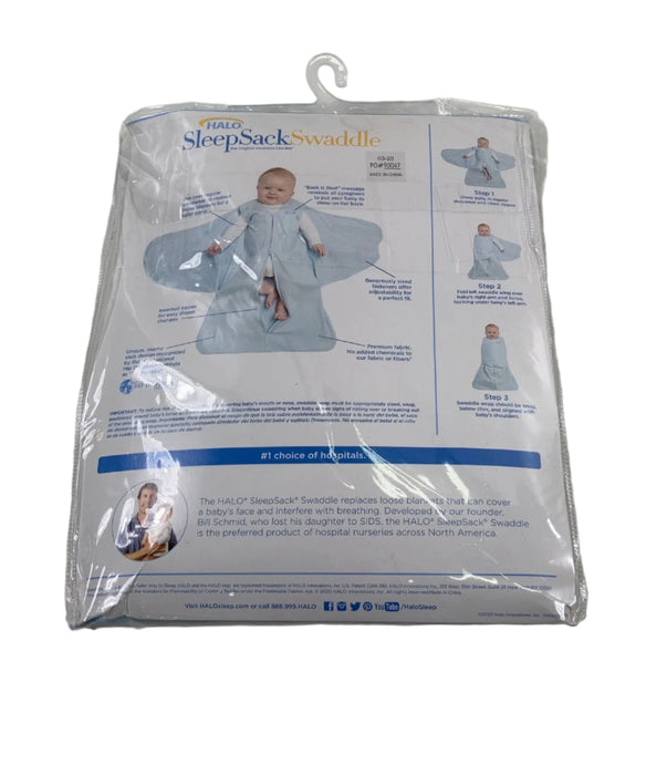 secondhand Halo Organic SleepSack Swaddle, 3-6 Months