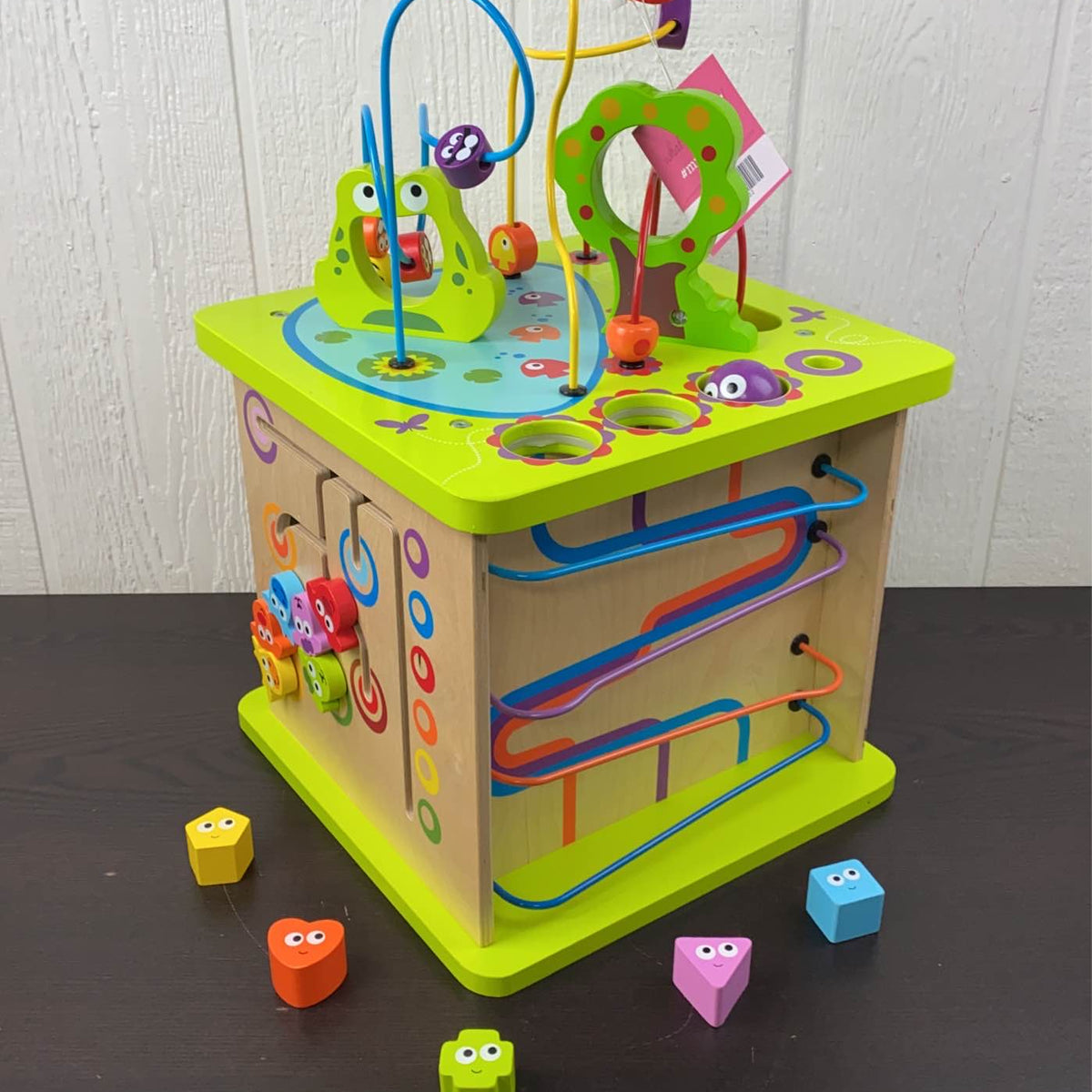 Hape Country Critters Wooden Activity Cube